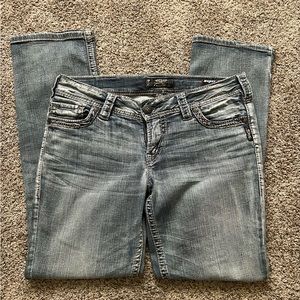 Silver Jeans Co Suki Mid baby Bootcut Jeans Size 31/31